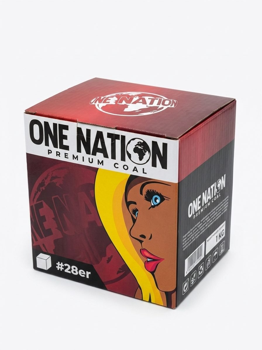 One Nation Küp Nargile Kömürü 1KG